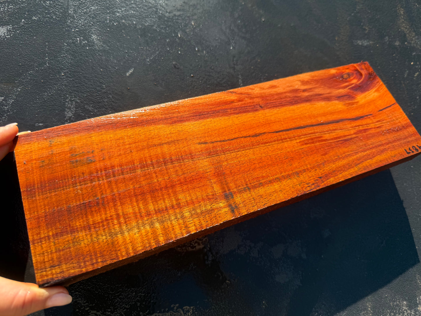 Hawaiian Curly Koa Board #14837
