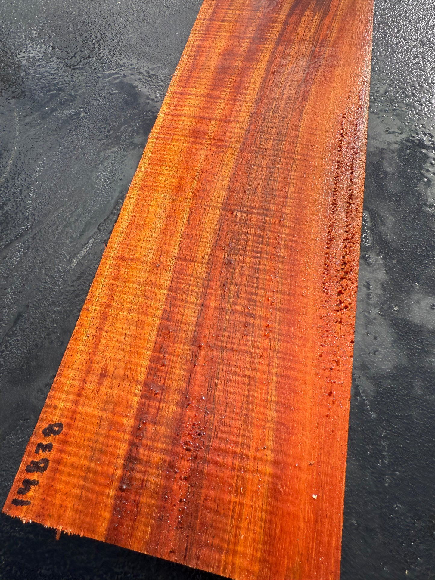 Hawaiian Curly Koa Board #14838