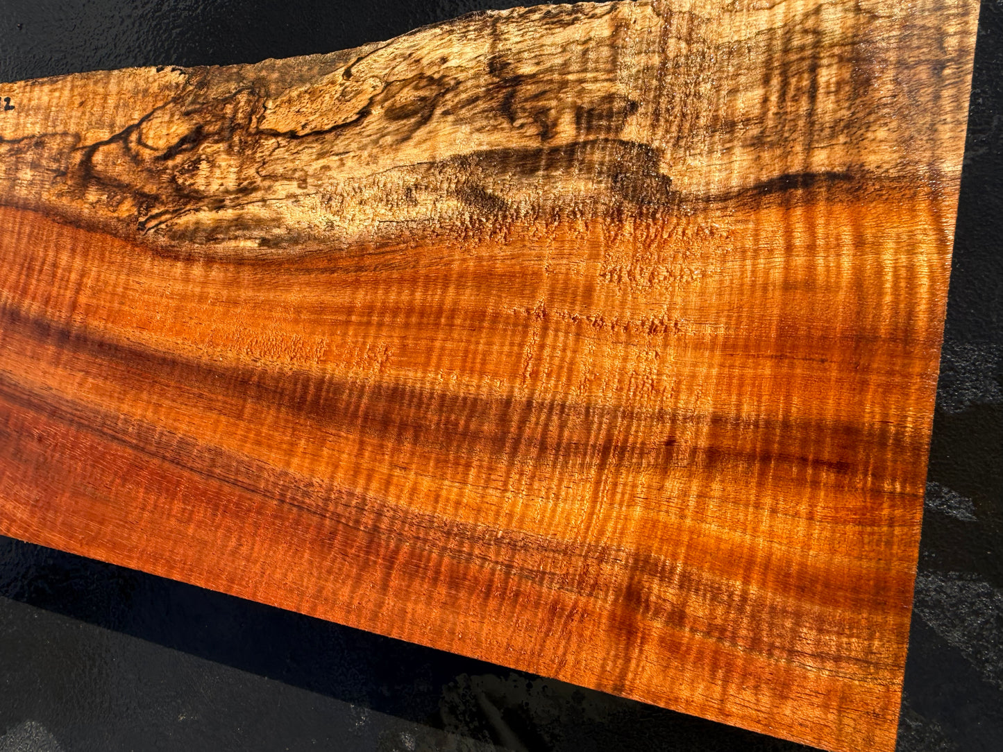 Hawaiian Curly Koa Board #14842