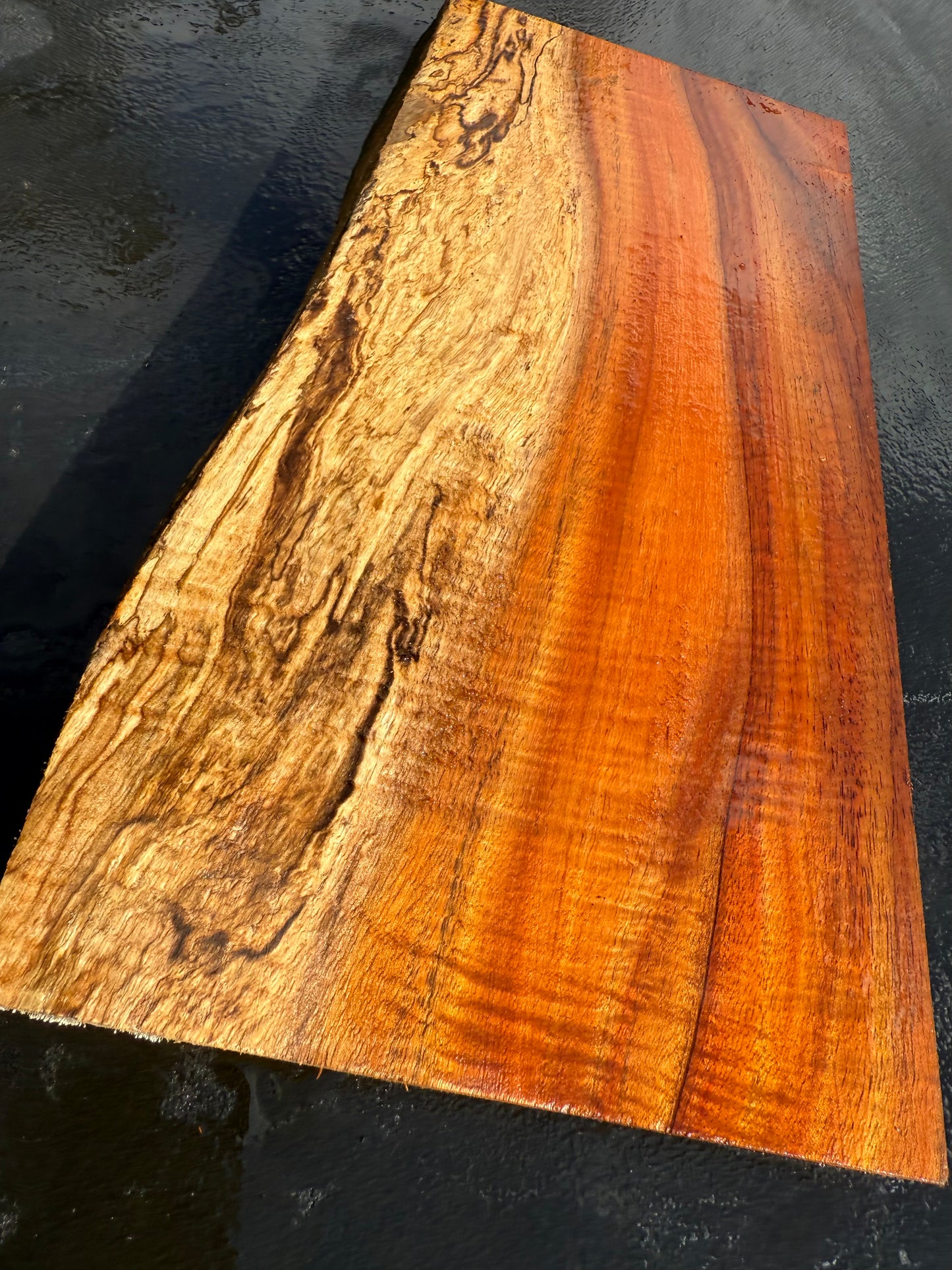 Hawaiian Curly Koa Board #14842