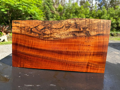 Hawaiian Curly Koa Board #14842