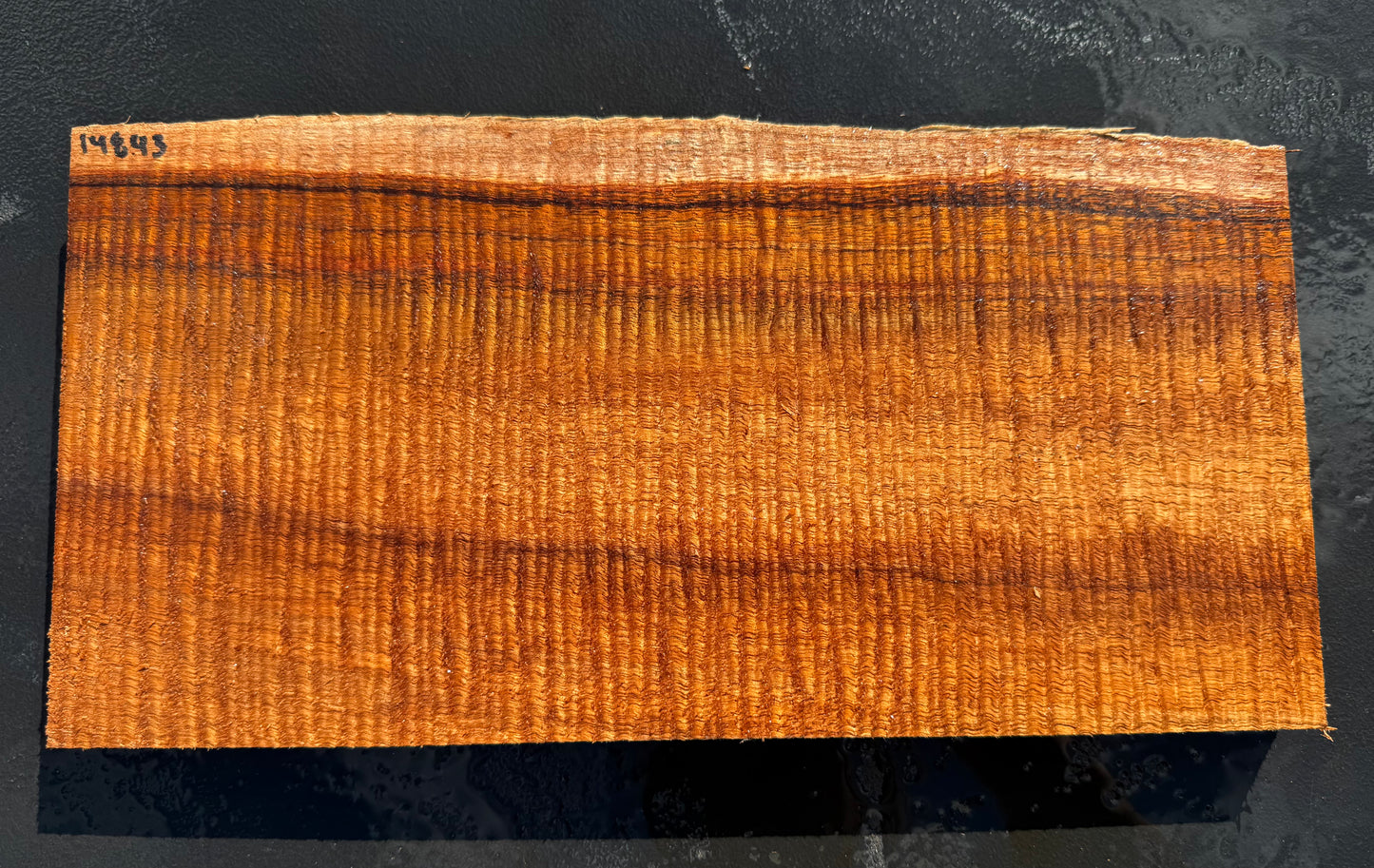 Hawaiian Curly Koa Board #14843