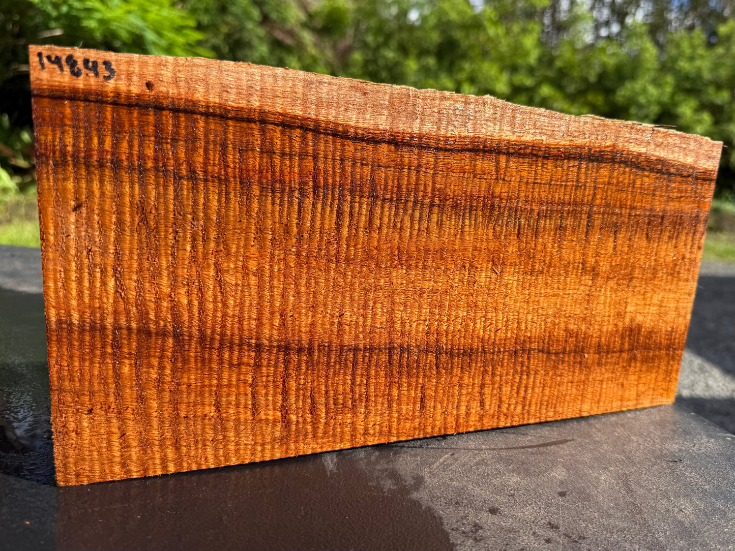 Hawaiian Curly Koa Board #14843