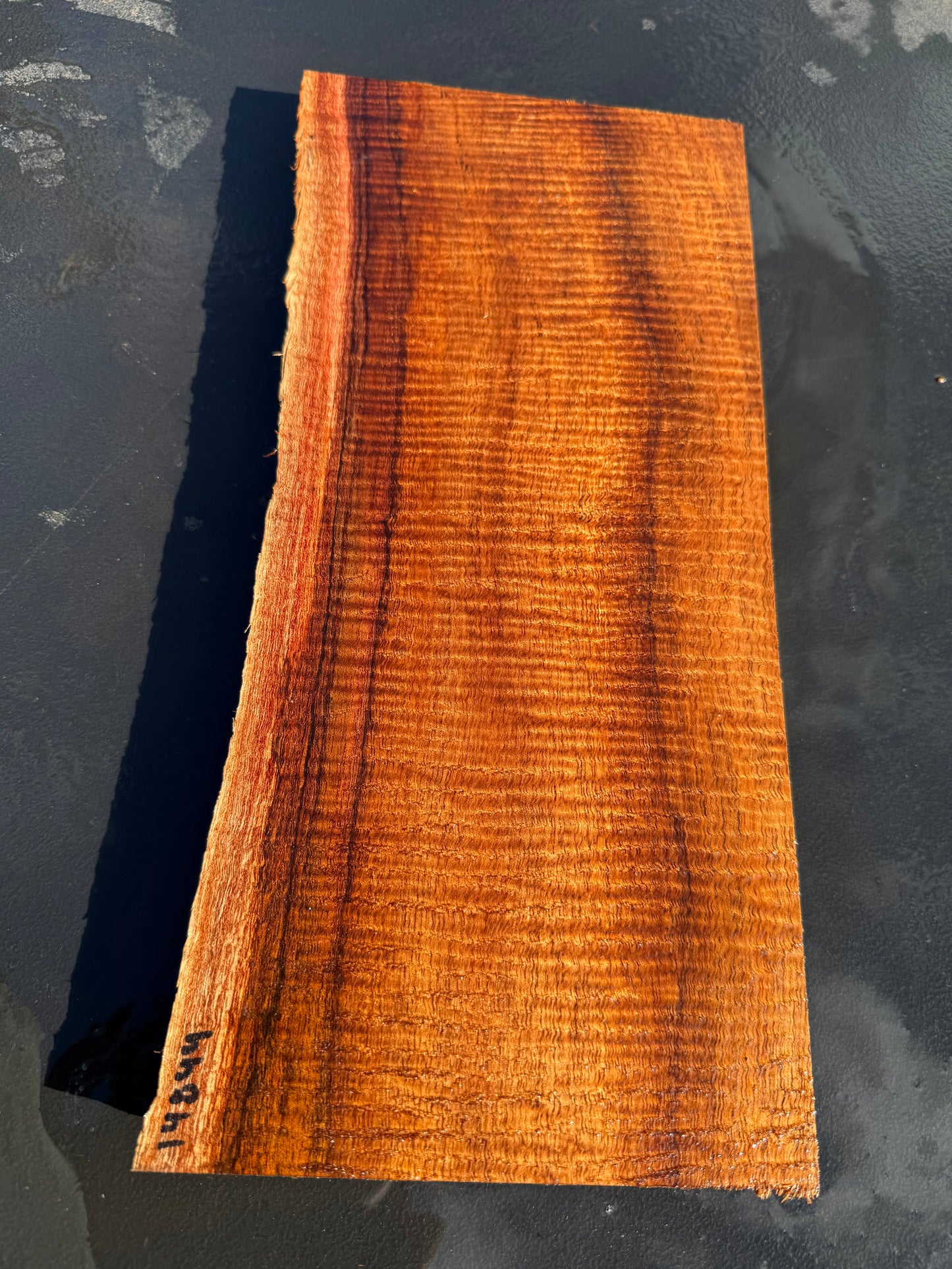 Hawaiian Curly Koa Board #14844