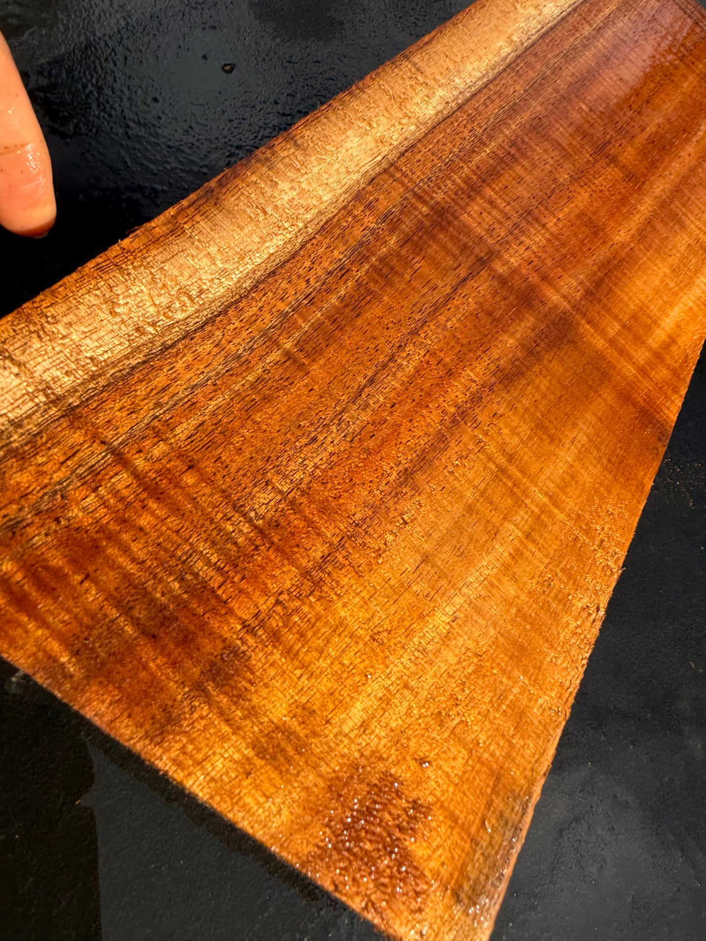 Hawaiian Curly Koa Board #14848
