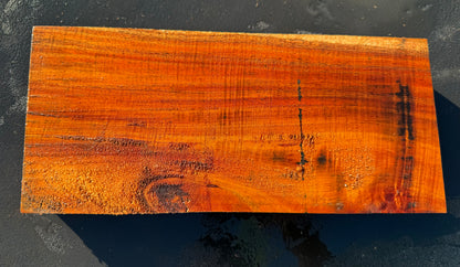Hawaiian Curly Koa Board #14850