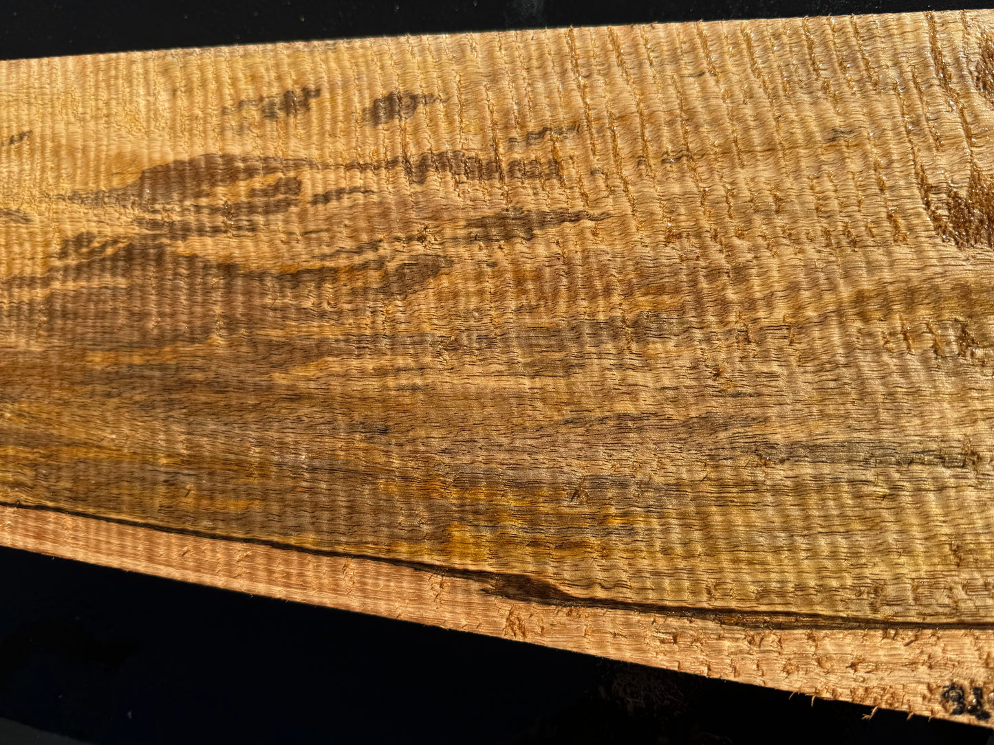 Hawaiian Curly Mango Board / Guitar Billet #14876