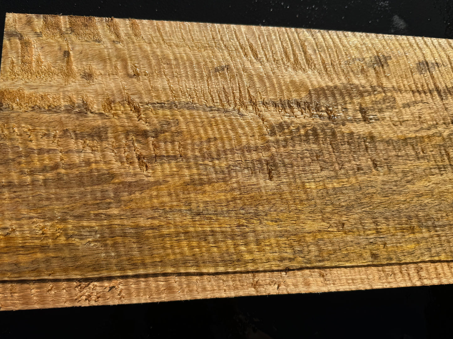 Hawaiian Curly Mango Board / Guitar Billet #14876