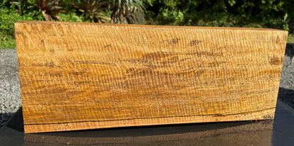 Hawaiian Curly Mango Board / Guitar Billet #14876