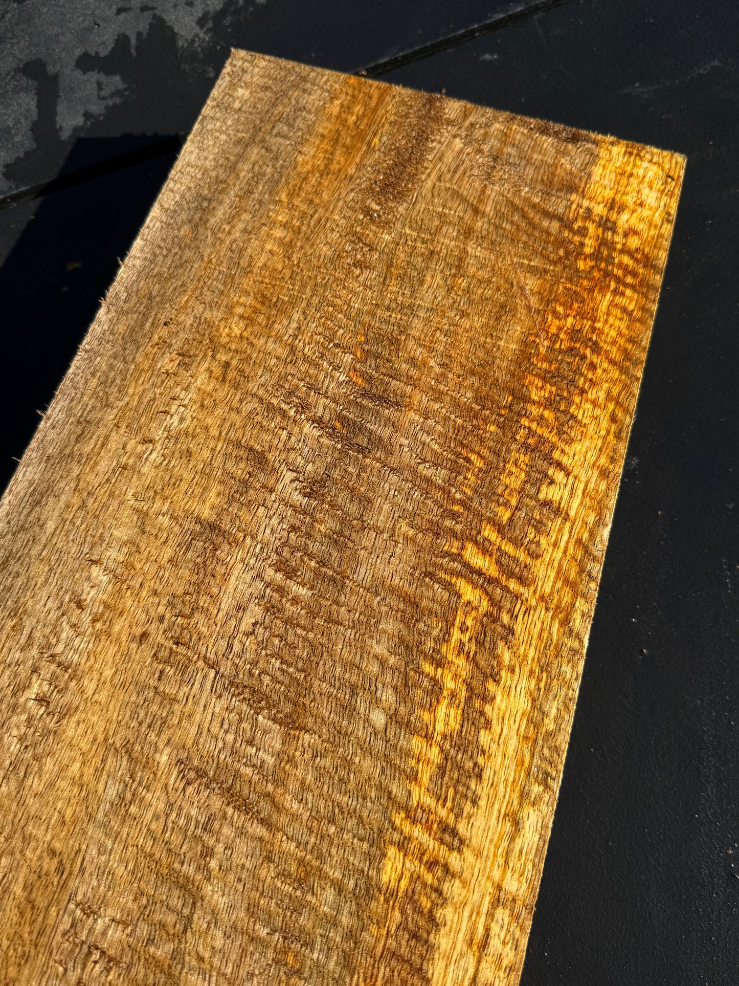 Hawaiian Curly Mango Board / Guitar Billet #14876