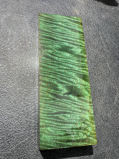 Hawaiian Stabilized Spalted Curly Mango Block #MC353