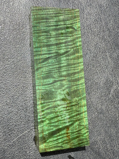 Hawaiian Stabilized Spalted Curly Mango Block #MC353