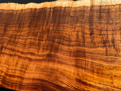 Hawaiian Curly Koa Board / Guitar Billet #14888