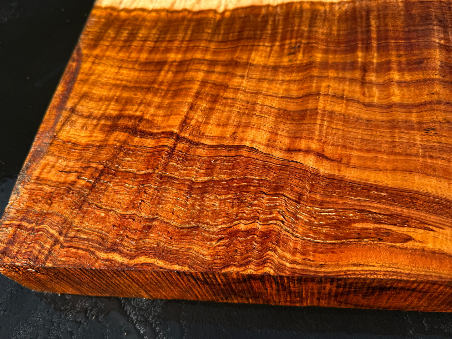 Hawaiian Curly Koa Board / Guitar Billet #14889