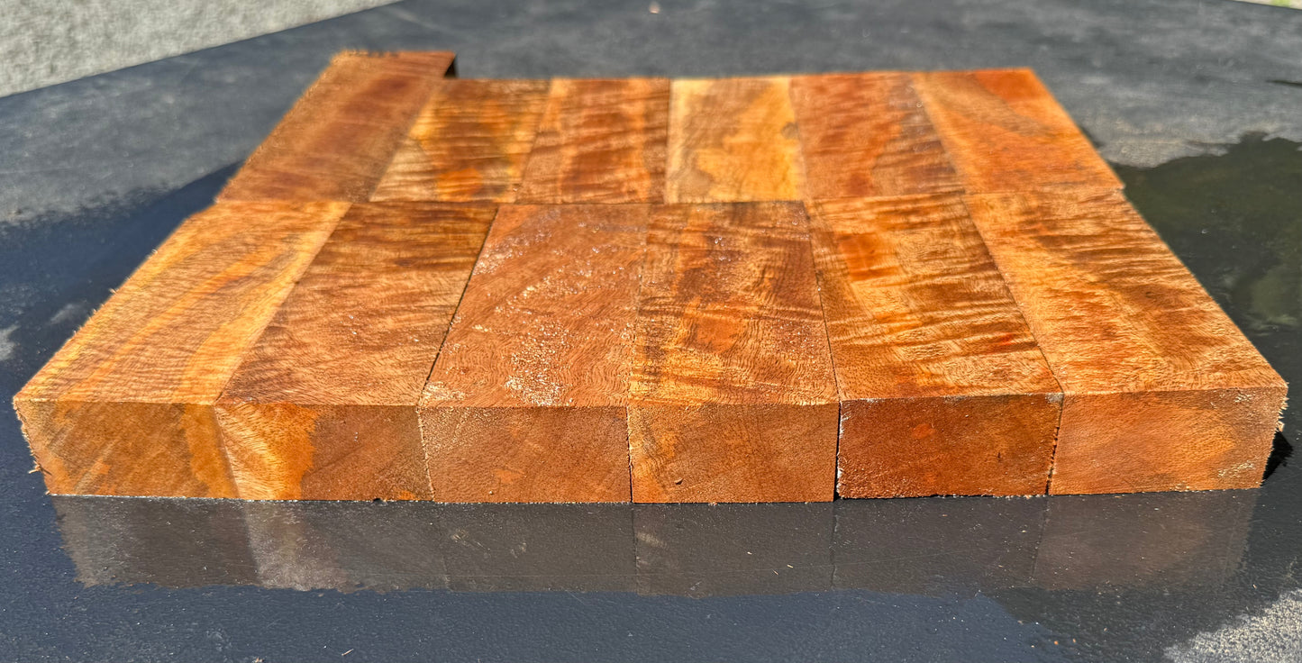 Hawaiian Curly Mango Knife Blocks #14884