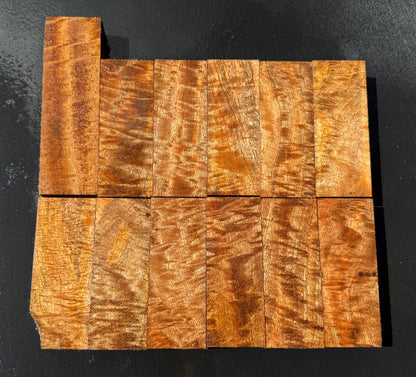 Hawaiian Curly Mango Knife Blocks #14884