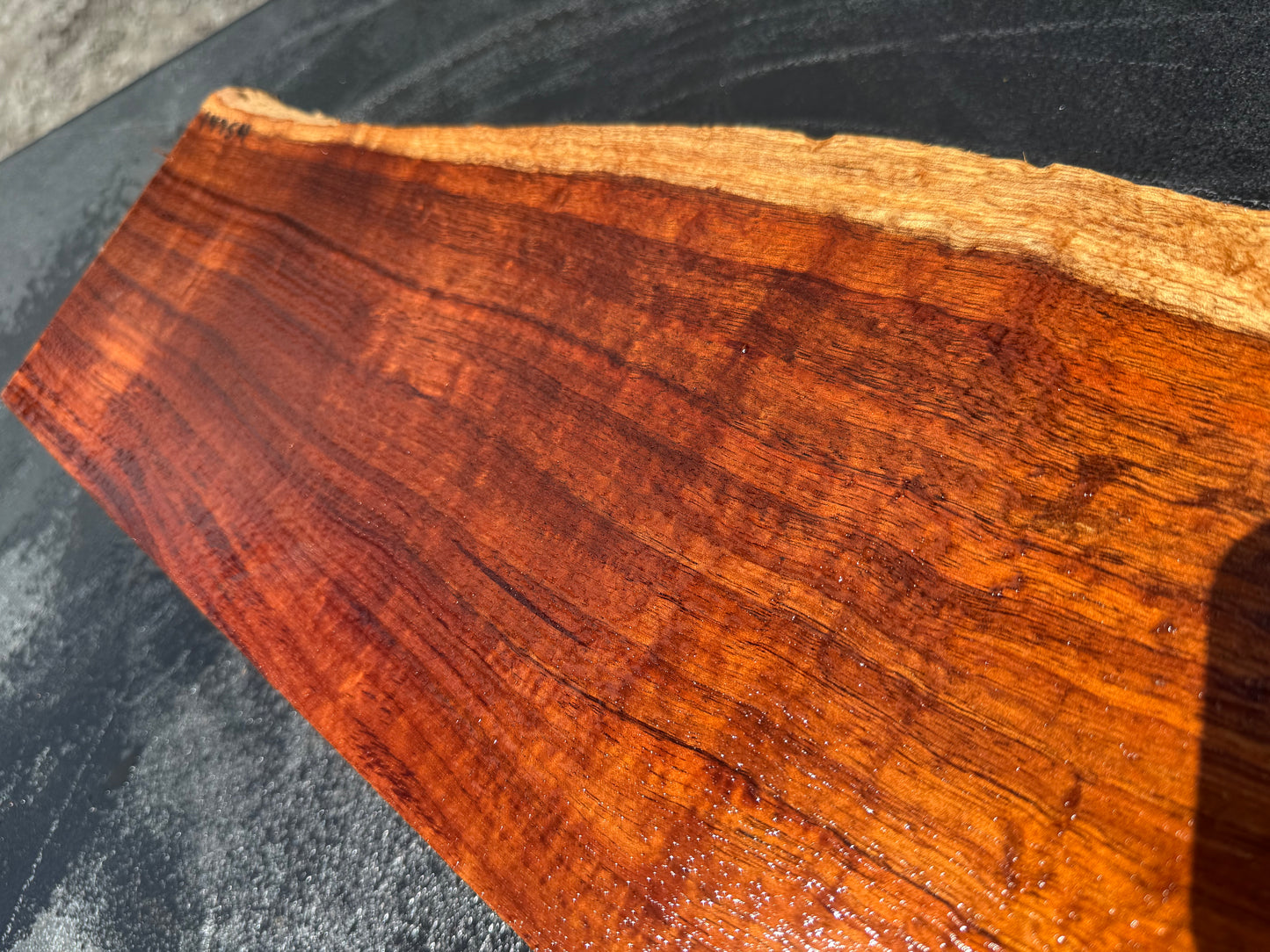 Hawaiian Curly Koa Board / Guitar Billet #14754