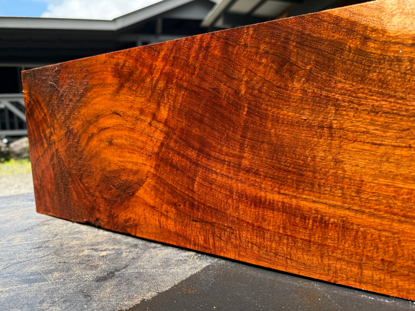 Hawaiian Curly Koa Board / Guitar Billet #14758