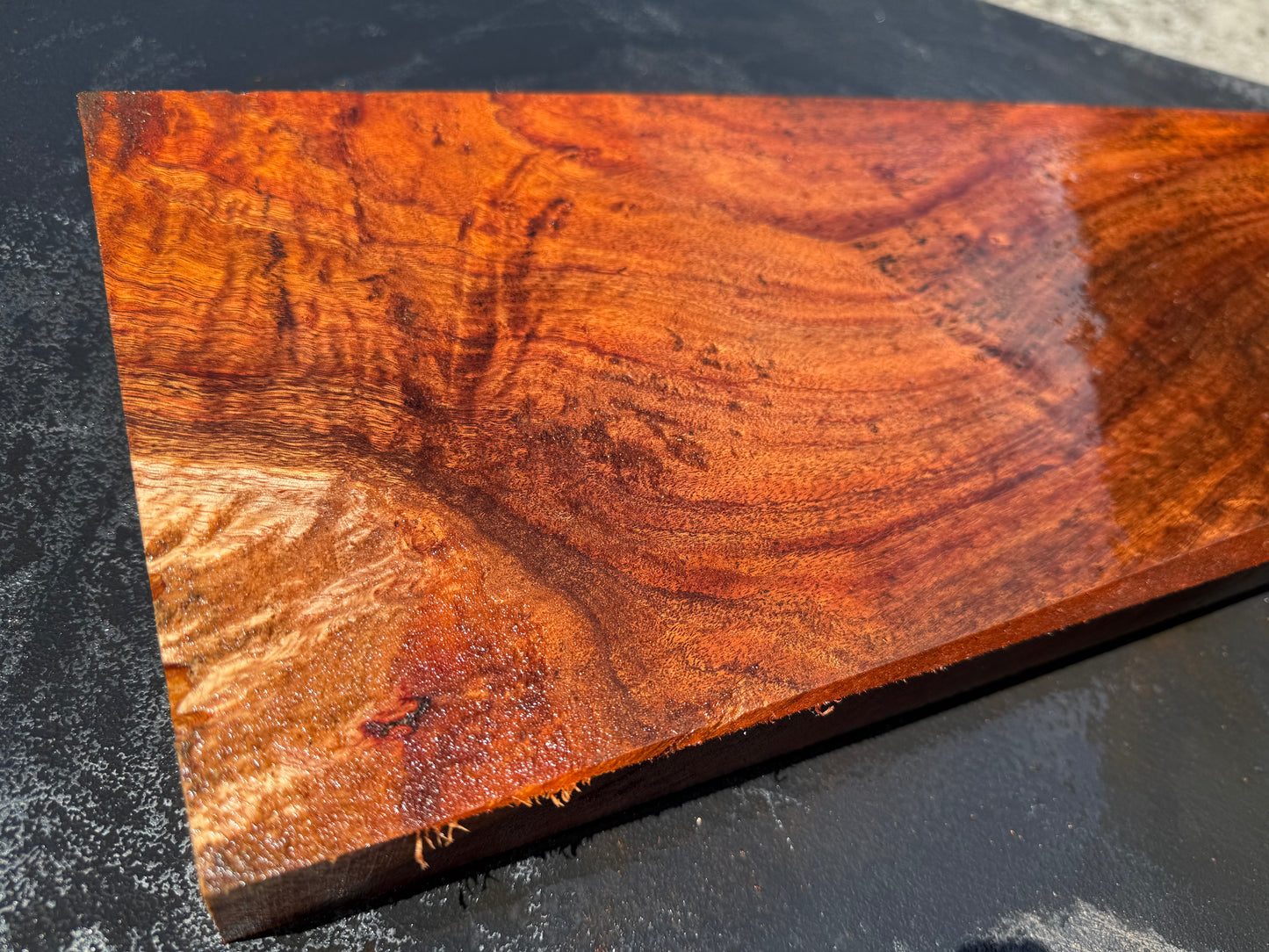 Hawaiian Curly Koa Board / Guitar Billet #14758
