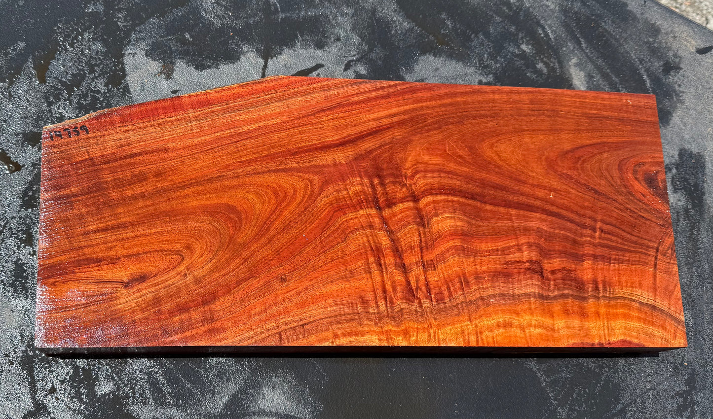Hawaiian Curly Koa Board / Guitar Billet #14759
