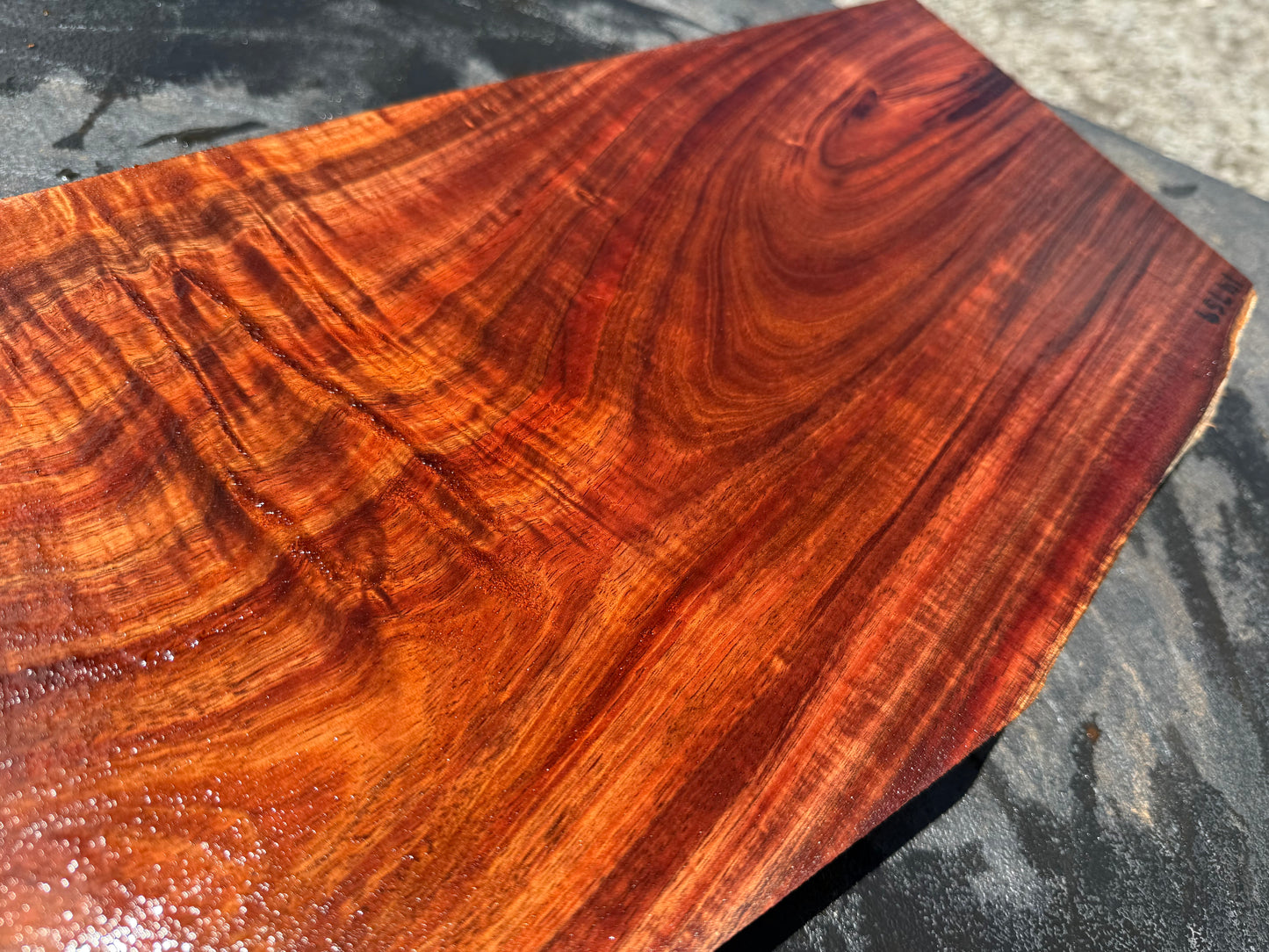 Hawaiian Curly Koa Board / Guitar Billet #14759