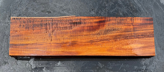 Hawaiian Curly Koa Board / Guitar Billet #14760