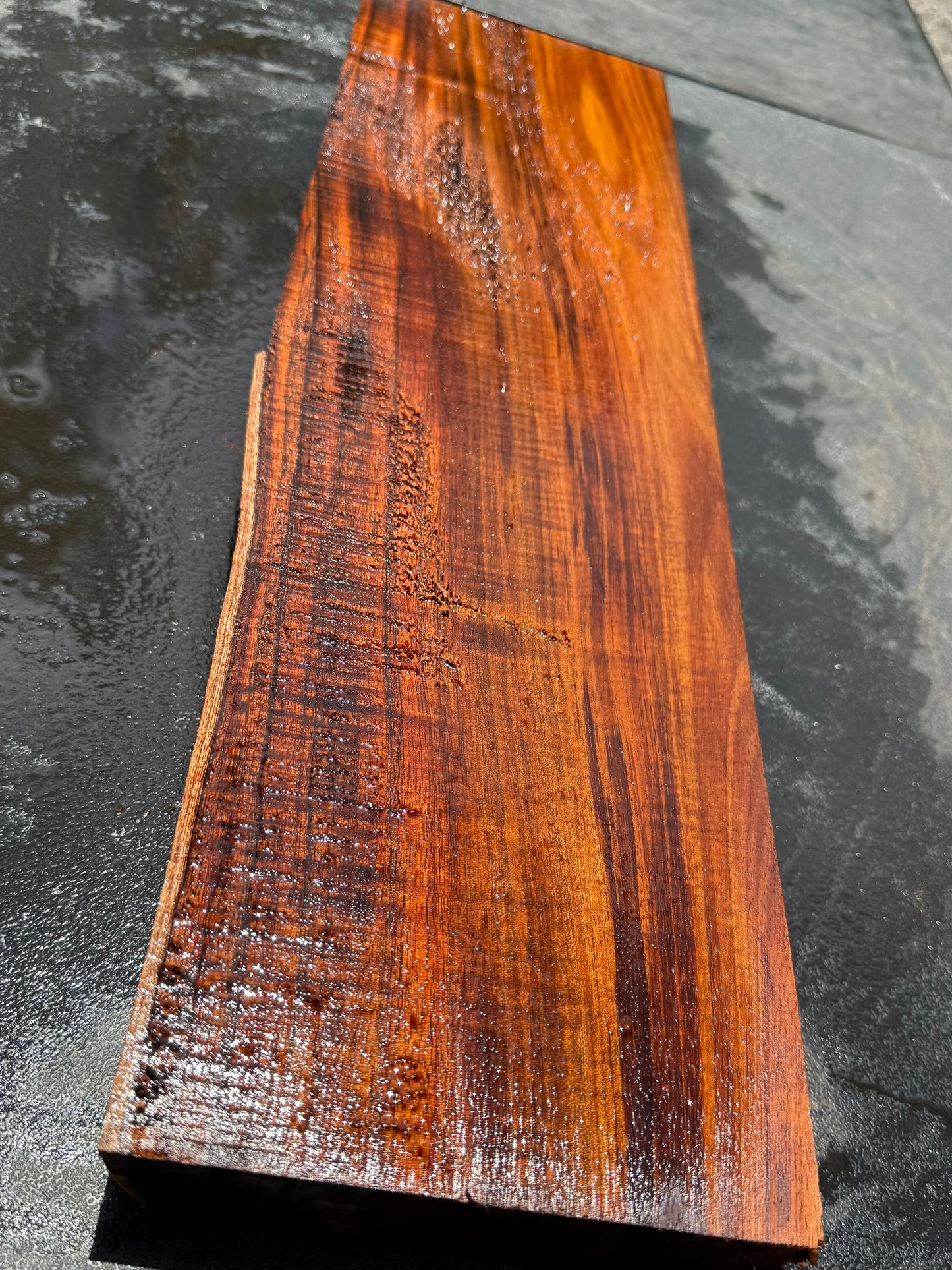 Hawaiian Curly Koa Board / Guitar Billet #14760