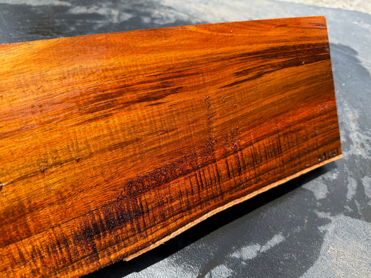 Hawaiian Curly Koa Board / Guitar Billet #14760