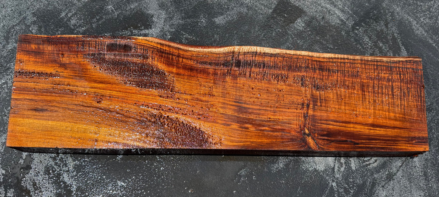 Hawaiian Curly Koa Board / Guitar Billet #14760
