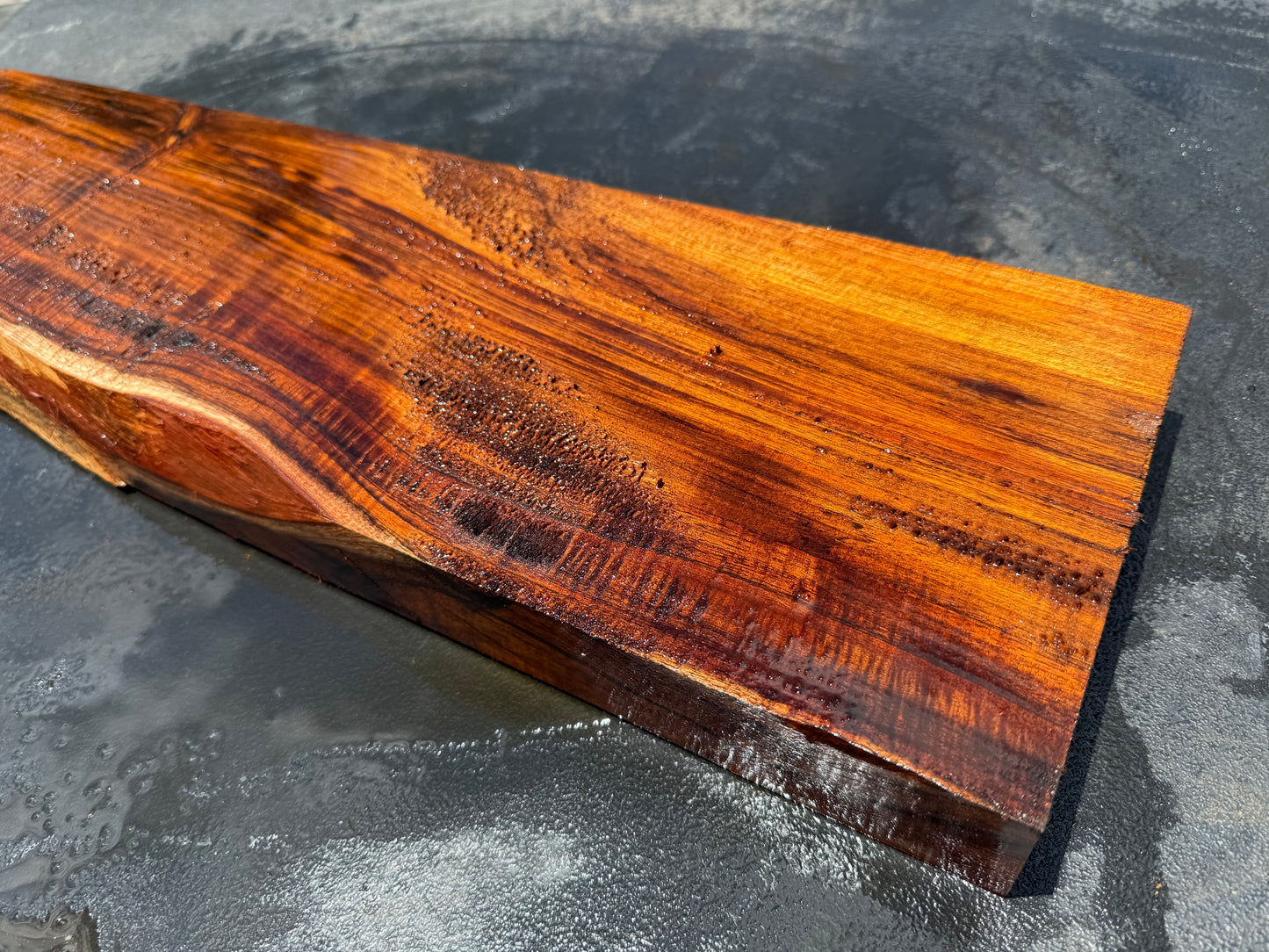 Hawaiian Curly Koa Board / Guitar Billet #14760